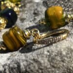 Boucles d’oreilles perles de verre