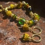 Boucles d’oreilles perles de verre