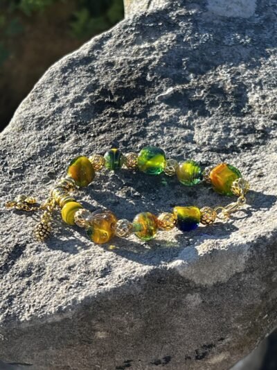 Bracelet perle de verre