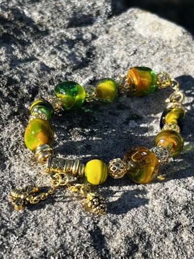 Bracelet perle de verre