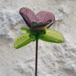 Fleur artificielle en verre de Murano