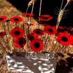 Fleur en verre de Murano