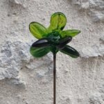 Fleurs artificielles en verre de Murano