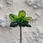 Fleurs artificielles en verre de Murano