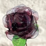 Rose éternelle violet améthyste
