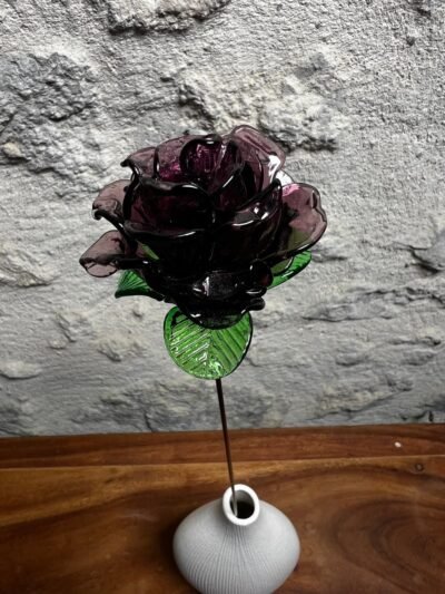 Rose éternelle violet améthyste