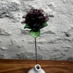 Rose éternelle violet améthyste