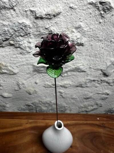 Rose éternelle violet améthyste