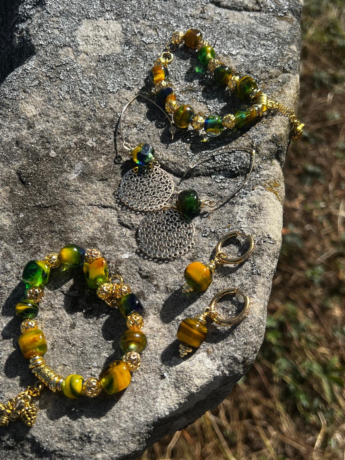 Bijoux perles de verre