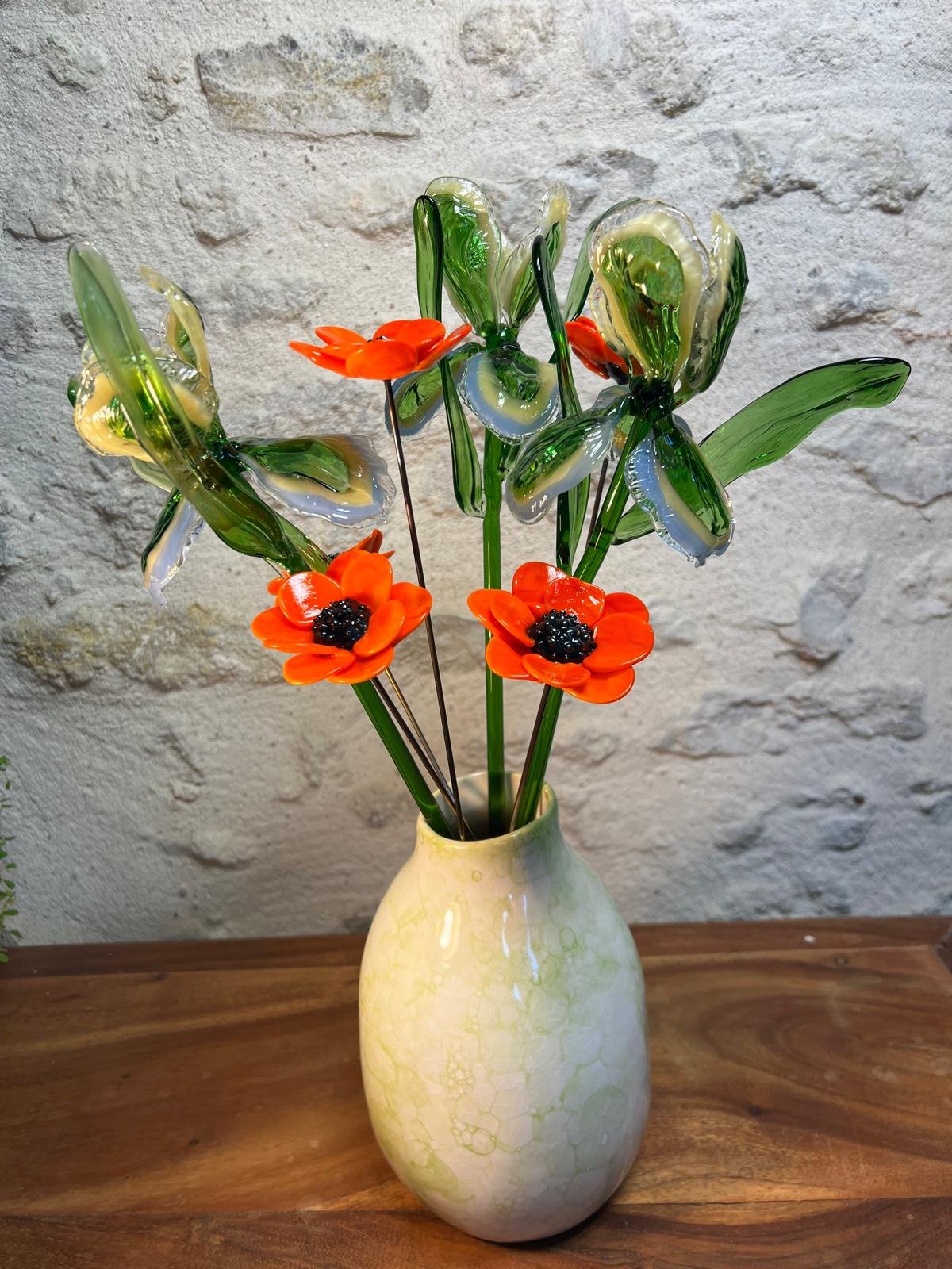 Iris en verre borosilicate – Image 6