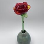 Rose en verre