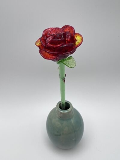 Rose en verre