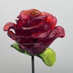 Rose en verre