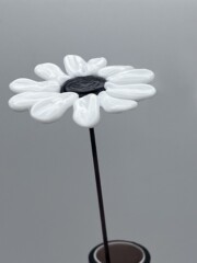 Marguerite en verre de Murano<br />Réf. MARG002 Marguerite en verre de Murano