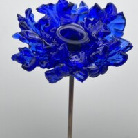 Bleuet en verre de Murano Bleuet en verre de Murano