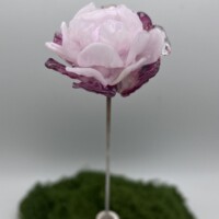 Pivoine en verre filé Pivoine en verre filé