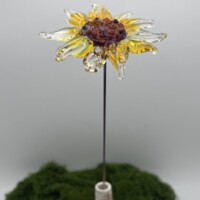 Tournesol en verre de Murano Tournesol en verre de Murano