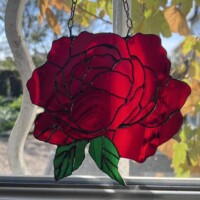 Attrape soleil en vitrail Attrape soleil en vitrail