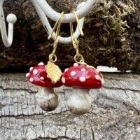 Boucles d'oreilles champignon Boucles d'oreilles champignon