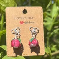 Boucles d’oreilles en verre filé Boucles d’oreilles en verre filé